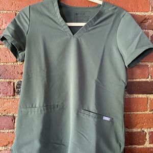 Miss Green FIGS Scrub Top